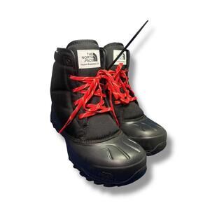 The North Face Tsumoru Men’s Winter Snow Boots Black Red Lace Size 10 Waterproof